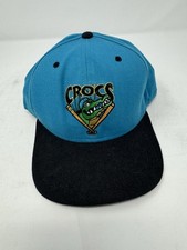 Cape Fear Crocs Fayettville, NC Vintage New Era Snapback Cap Hat
