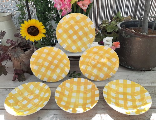 Assiettes creuses vintage - 6,