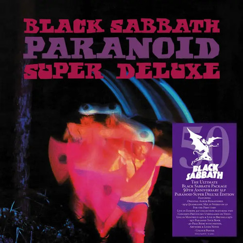 Black sabbath paranoid super - black,