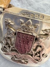 Tabatière à priser en argent