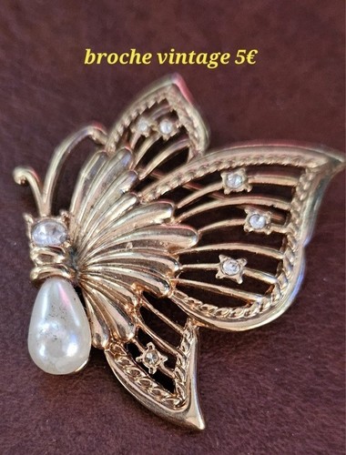 Vintage filigrane papillon - vintage,