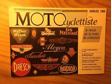revue moto Le Motocyclettiste annuel 1989