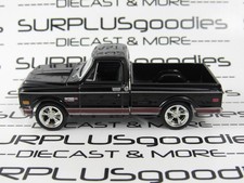 2025 Greenlight 1:64 LOOSE Black 1972 CHEVROLET CHEYENNE C10 Work Pickup Truck