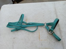 used nylon sidepull horse size teal