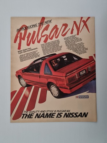 Nissan pulsar magazine - nissan,