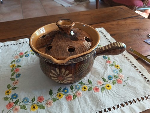 Cocotte poëlon terre cuite - cocotte,