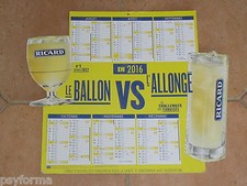 CALENDRIER mural RICARD /