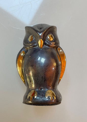 Hibou étain laiton - étain,