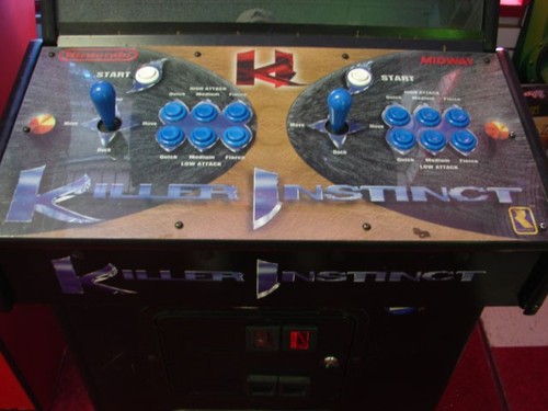 Killer instinct arcade - instinct, wood
