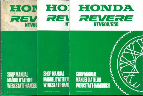 Revue atelier honda ntv 600 - d'atelier,