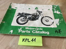 Kawasaki KE125 A7 parts list
