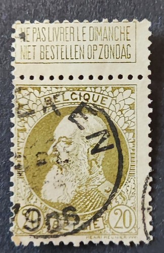 Timbre belgique belgie 1905 - timbre,