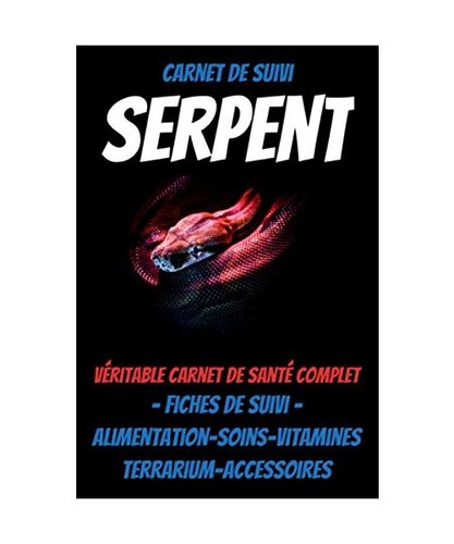 Carnet suivi serpent - de,