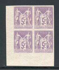 Superbe & Rare Bloc de quatre