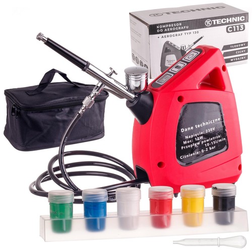 Kit aérographe avec - aérographe,