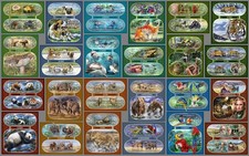 NATURE animals mushrooms Togo 2017 collection 24 s/s Yvert CV468€ MNH #CNA379