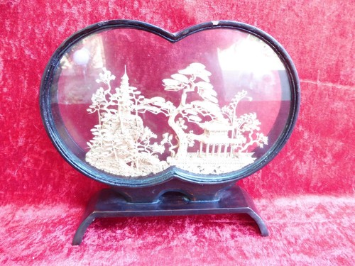 Beau vieux vitrine fine - beau, vitrine__fine