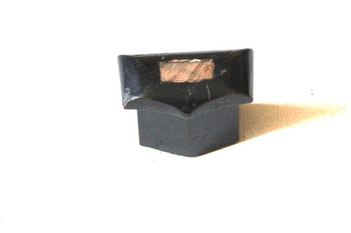Petit socle laqué noir