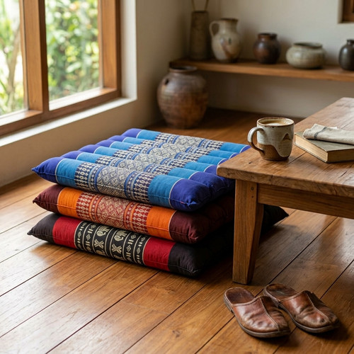 Coussin siège thai en - coussin, de
