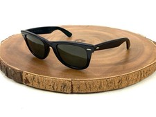 Ray Ban B&L Sunglasses WAYFARER L2009 VSAS Black 5024 Made in USA G15 Vintage