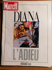 PARIS MATCH N° 2521  18 09 1997 DIANA  l'Adieu Cover + 52 pages / MIR LA CAPSULE