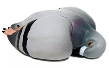 Mini Figure Exhausted Pigeon "Exhausted Pigeon Mascot Figure"
