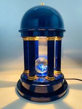 ?? Blue Steel Pillar Column Lamp - Classic Doric Style, Ionic Retro