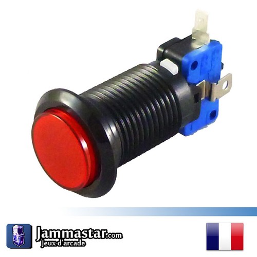 Boutons arcade lumineux noirs - arcade,