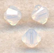 SITE FRANCAIS     100 Toupies boheme 3 mm White opal