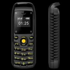 Mini téléphone portable à bouton 2 SIM veille, Bluetooth, ergonomique