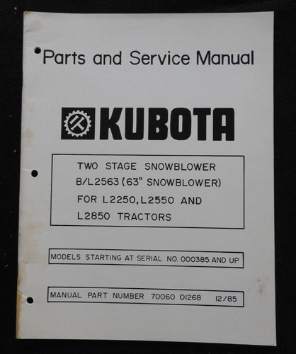 Véritable kubota l2250 - véritable,