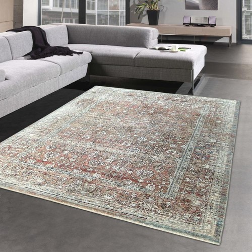 Tapis oriental aspect soie - oriental,