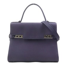 Auth DELVAUX Handbag Shoulder