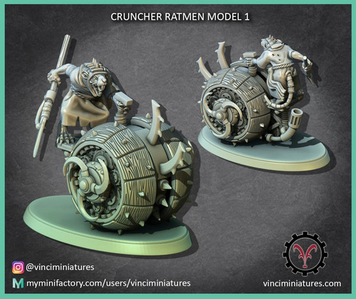 Cruncher homme rats - cruncher,
