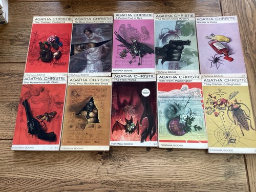Lot livres agatha christie - 10,