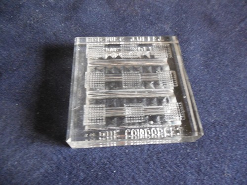 Pave verre prismes - verre, tollet