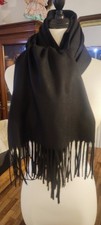 Large écharpe NOIRE étole