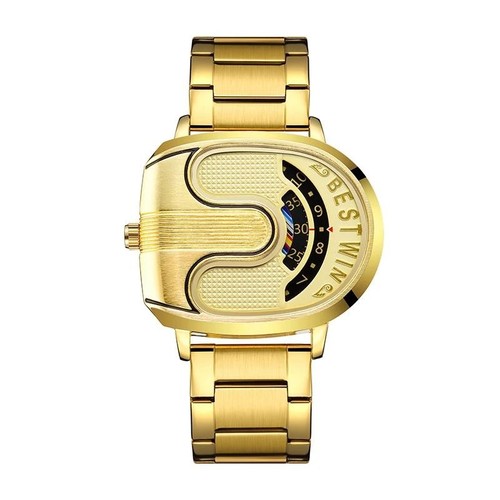 Montre homme quartz - montre, doré