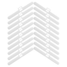  Lot de 50 languettes de réparation pour stores verticaux, lamelles de rechange,