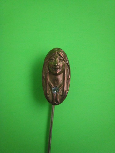 Antique art nouveau lady motif - lady,