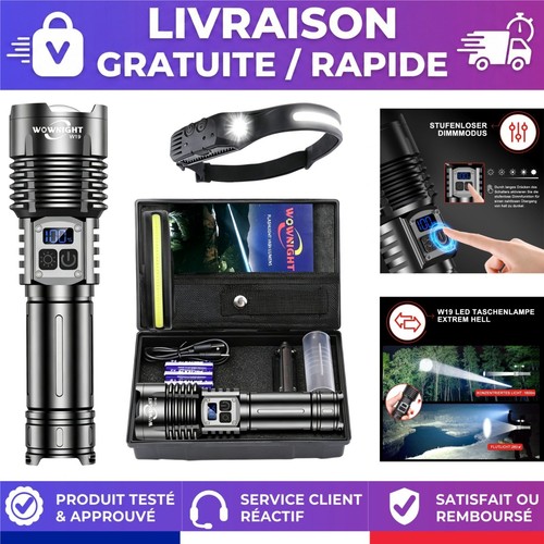 Lampe torche led ultra - lampe,