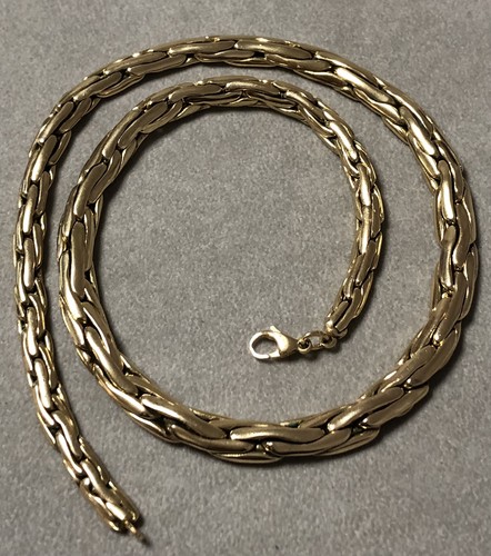 Très beau collier plaqué - , or