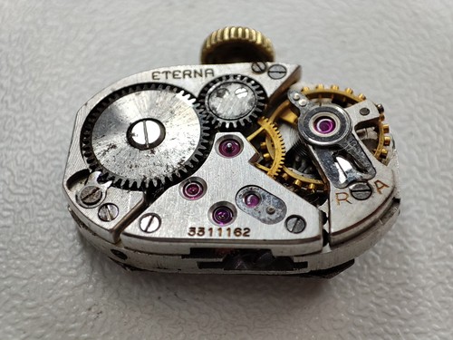 Eterna 1057 watch - movement,