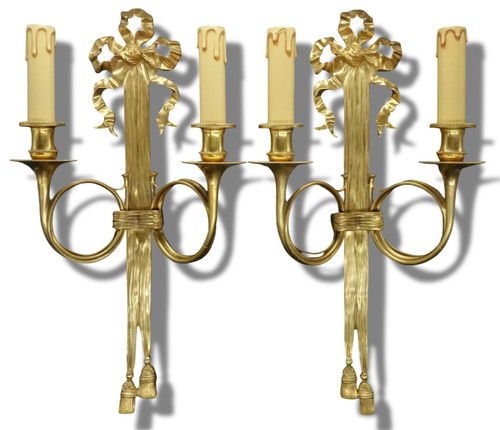 Grande paire appliques - grande, appliques,