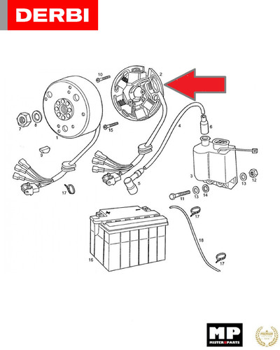 Stator allumage type - stator,