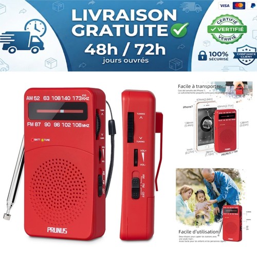 Prunus 166 radio portable - radio,