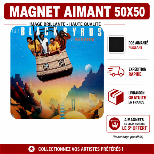 Magnet blackbyrds better days - magnet,