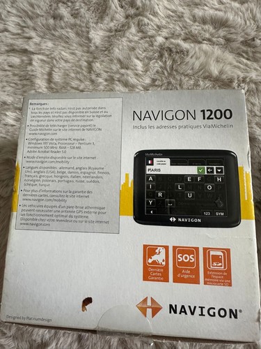Gps navigon 1200 - 1200, pour