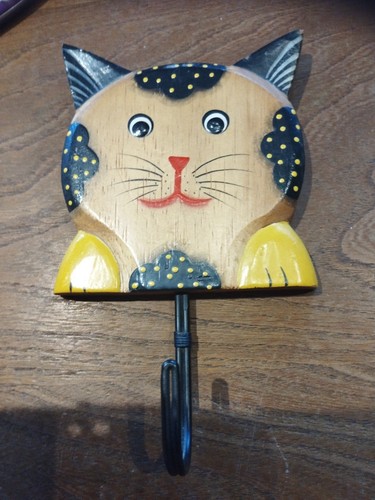 Porte clé en bois - porte,