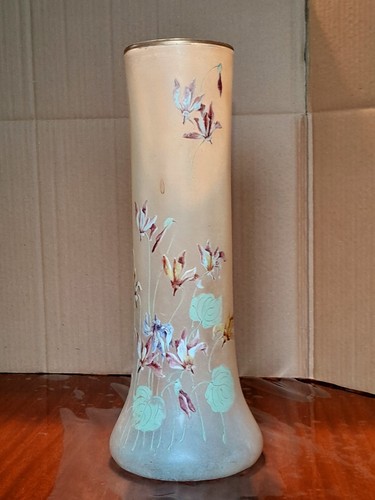 Ancien grand vase legras verre - grand,